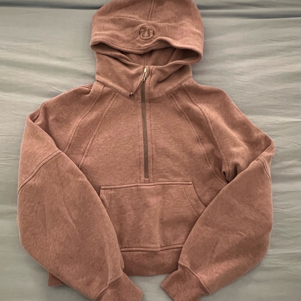 Lululemon crop scuba hoodie